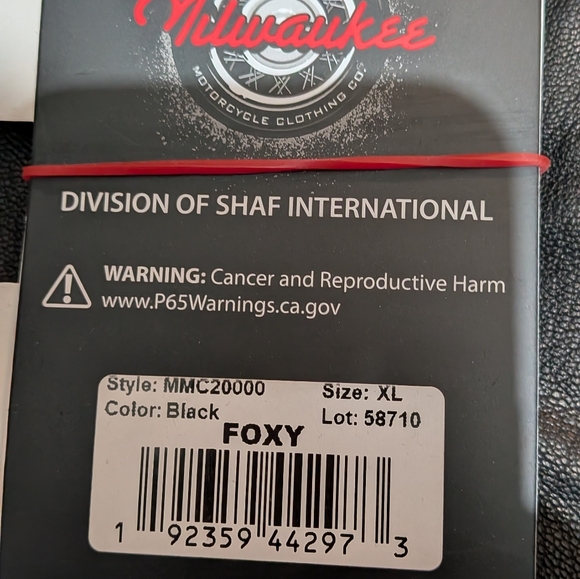 NEW Milwaukee Leather MMC20000 Foxy Womens Jacket XL Biker Genuine Leather Moto - Picture 15 of 16